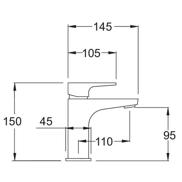 Methven Mono Amio Basin Mixer Tap