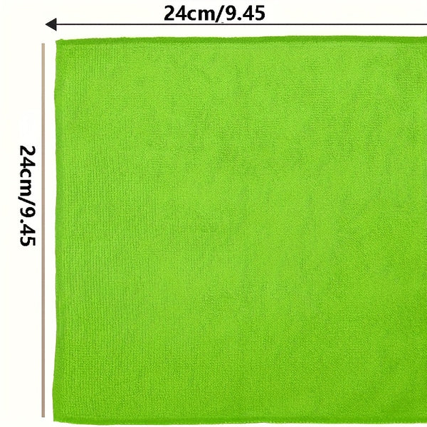 Microfiber Cleaning Cloth Pack - Multipurpose Towel for Home & Kitchen Use, Durable & Absorbent, Ideal for Living Room, Bedroom, Bathroom & Furniture, Effortlessly Removes Stains & Grease, Essential Cleaning Supplies Christmas holiday gifts