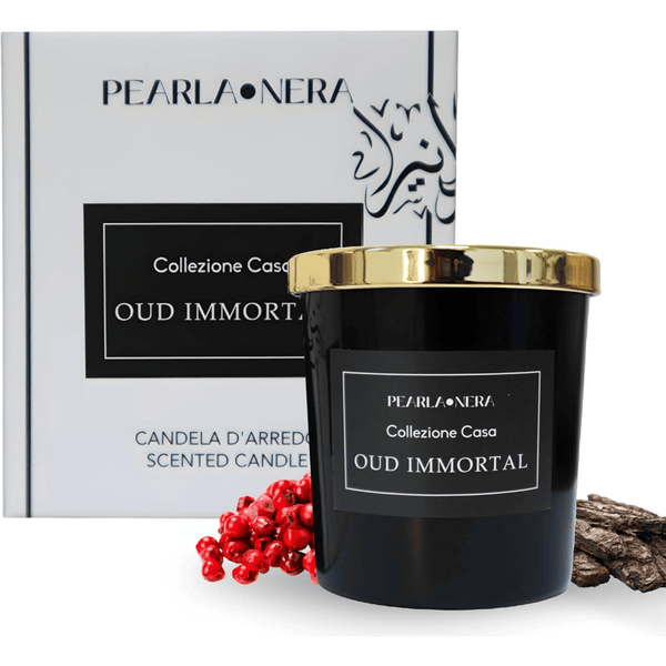 Scented Candles 7oz Soy Wax Candles for Home- Arabian Oudh Amber Rose Blossom - Meditation Aromatherapy Candle Gift Set- Relaxation Gifts for Women and Men- Upto 60 Hours