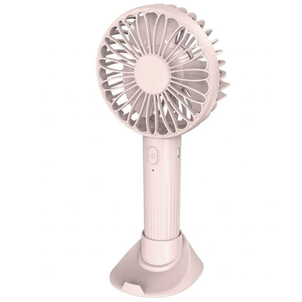 Hand Held Fan Rechargeable Plastic Electric Portable Powerful USB Battery Cooler Cool Summer Fan 3 Speeds