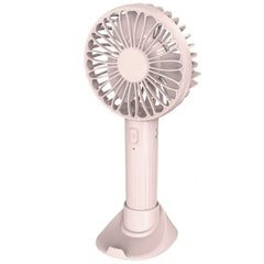 Hand Held Fan Rechargeable Plastic Electric Portable Powerful USB Battery Cooler Cool Summer Fan 3 Speeds