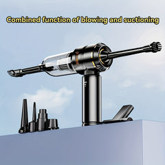 Suitu Portable Home and Car Vacuum Cleaner, USB Rechargeable, Suitable for Cars, Homes, Offices, and Camping, Handheld High-Power Wireless Vacuum Cleaner for Car and Household Use, Car Vacuum Cleaner, Car Accessories, Vacuum Cleaner For Home, Portable Vac