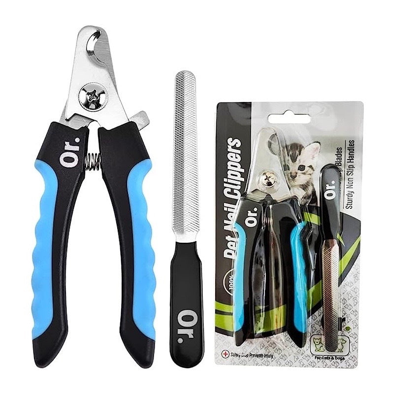 Or. Dog Nail Clippers for Large, Medium and Small Breed Professional Pet Nail Clipper Suitable for Cats, Rabbits and Guinea Pigs With Safety Lock and Protective Guard to Avoid Over Cutting