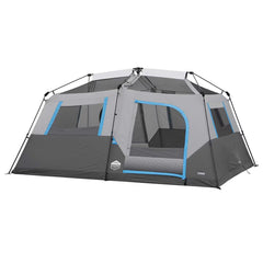 CORE LED Lighted Instant Cabin Tent, 10 Person