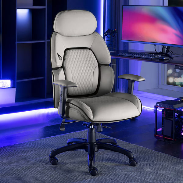 DPS® Centurion Gaming Office Chair with Adjustable Headrest, Black