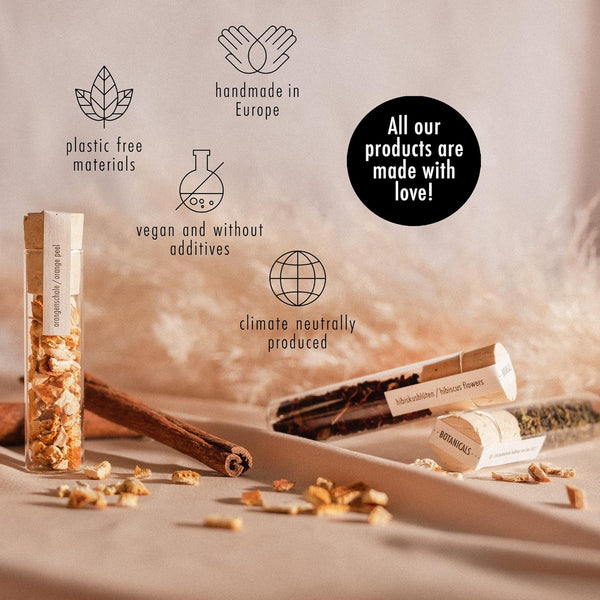 BOTANICALS by DO YOUR GIN | Gin Spices Gift Set for Adults | Gift Ideas for Men & Women | Cocktail Mixers | Bartender Gift Basket | Herbs for Homemade Gin | 12 Natural Spices for DIY Gin Infusions
