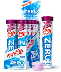 HIGH5 ZERO Electrolyte Tablet - Hydration Tablets Enhanced with Vitamin C - 0 Calories & Sugar Free - Boost Hydration, Performance & Wellness - Berry, 20 Tablets
