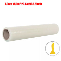 60cmX50/100m Carpet Floor Protection Floor Stairs Protection Film Protector Clear Cover Roll Self Adhesive Carpet