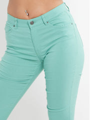 MYT Womens Chino Trousers Ladies Skinny Fit Super Stretch Office Work Casual Chinos Waist Size UK 6-18