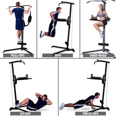 Marcy TC-3508 Deluxe Corner Pull up Power Tower