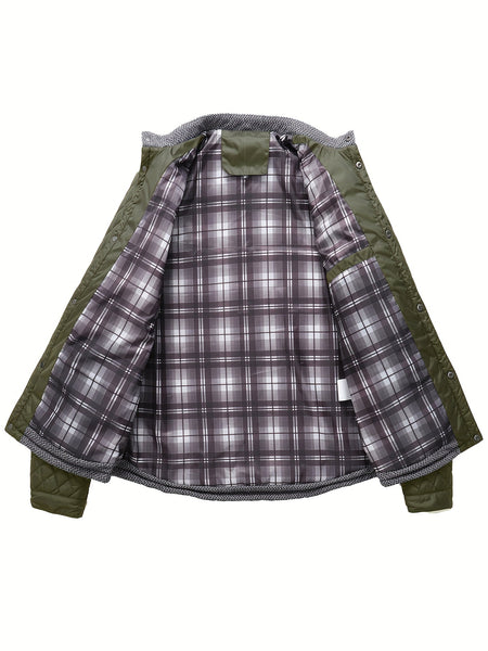 Men's Lightweight Warm Jacket, US Sizes