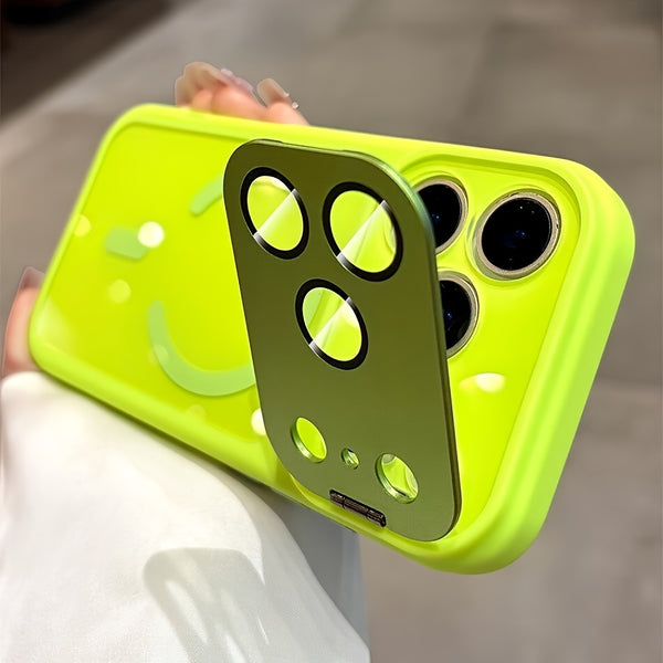 Phone Case: Ultra-durable, Shock-resistant Lens Protector for The iPhone 17 Series, Featuring A Scratch-resistant Case with A Magnetic Lens Mount