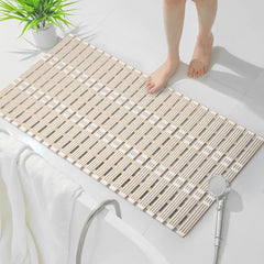 Bath Bathroom Mat Inside Shower Suction Shower Mat 90x40cm