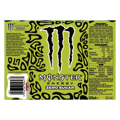 Monster Lando Norris Zero Sugar PMP £1.65, 12 X 500Ml