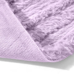 3pcs Faux Rabbit Plush Bedding Set, Soft Fluffy Comfortable Thicken Warm Autumn-Winter Duvet Cover & Pillowcase Set, Machine Washable, Ideal for Hotel, Guest Room, Bedroom, Home Use,Christmas Presents, Single/Double/King/Super King Size (1*Duvet Cover + 2