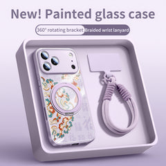 Phone Case - for Iphone 17 Pro Max Case with Rotating Lens Cover Full Protection Glass Back High End Design for Men Women