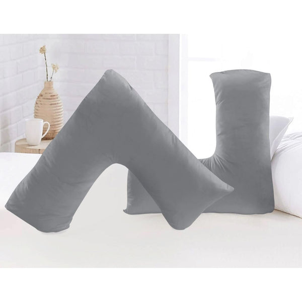 V shaped pillow case microfiber Back & Neck Support Pregnancy/Nursing V Pillowcase cover only Microfiber.
