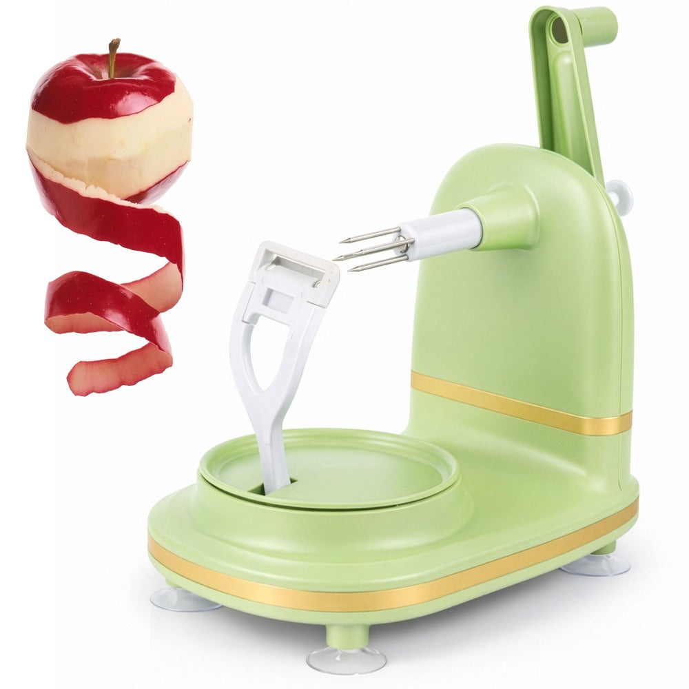 3-in-1 Corer Slicer, Manual Potato Peeling Machine for Fruit & Vegetable, Kitchen Peeling Tool for Apples, Potatoes and More