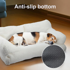 Cat Sofa 66x48x33cm Cat Couch Bed Pet Size 15-20 Stylish Cats Bed Catties Fluffy and Soft Catd Sofa Beds Small Dog Sofas Beds for Dogs and Cats for Small and Medium Dogs