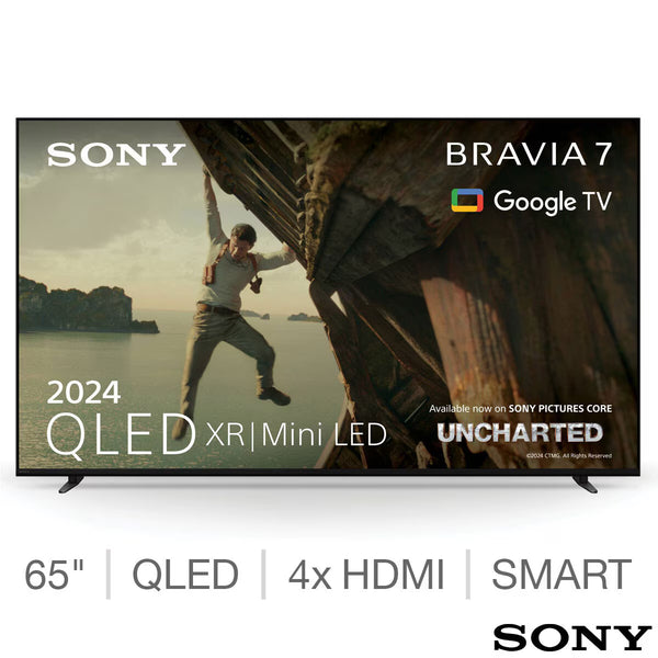 Sony Bravia 7 K65XR70U 65 Inch 4K QLED Mini LED TV