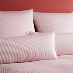 Cambridge TC200 Stripe Duvet Cover Set Hot Pink Premium Bedding Set
