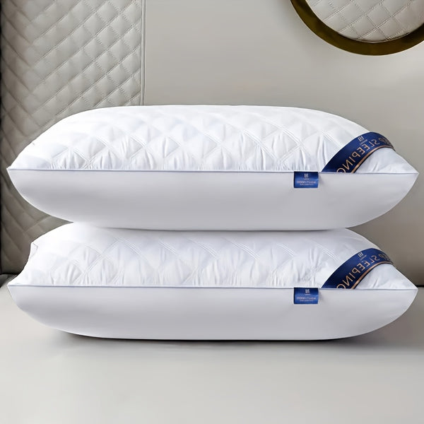 2pcs/4pcs Bedding Pillow, Neck Pillow, Soft, Comfortable, Multifunctional Home Neck Support Pillow, High Quality Pillow Core, Suitable for 4 Seasons: Spring, Summer, Autumn And Winter