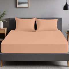 1pc Extra Deep Fitted Sheet, All seasons Bedding Ultra Soft Breathable Microfiber, Wrinkle-Free, Machine Washable, Hotel Quality All Sizes Available