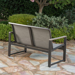 Sunvilla Helio 4 Piece Sling Patio Set + Cover
