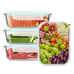 1040 ml*4, glass food containers with lids, glass sets with lids, glass storage containers with lids, glass lunch boxes with lids, glass plates with lids