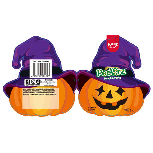 Amos Deluxe Halloween Candy Jar, 1Kg