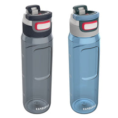 Kambukka Elton 1L Tritan Water Bottle, 2 Pack