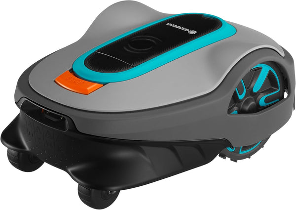 Gardena Robotic Mower SILENO Minimo 250 M²: Intelligent Lawn Mower with Excellent Connectivity, Programmable with the Gardena Bluetooth® App, Version with UK Plug(15201-28)