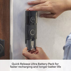 Ring Battery Video Doorbell Pro (Gen 2) Deep Silver + Chime (3Rd Gen)