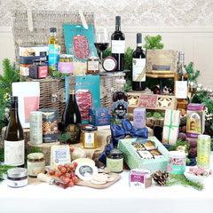 Heather & Bale the Harle Luxury Christmas Basket Hamper