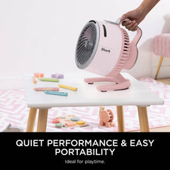 Shark FA050UKPK Flexbreeze Hydrogo Misting Fan in Pink