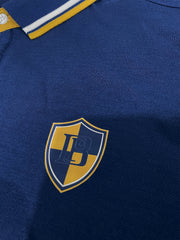 Men'S Polo Shirt Fashion Casual Set Pique Mesh Letter Pattern Top And Bottom
