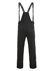 2025 New Men's Winter Thickened Ski Pants, Patchwork Design, Detachable Suspenders, Extra Thick and Warm, Suitable for Outdoor Skiing, Hiking, and Mountaineering