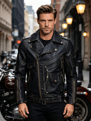 US Size Men'S High-Quality Jacket