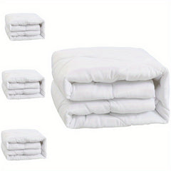 Tog 15 Bedding Grid Quilted Duvet- Ultra-Sof, Warm And Fluffy (White, All Size, Single 135x200cm/ Double 200x200cm/ King 230x220cm/ Supe King 260x220cm)