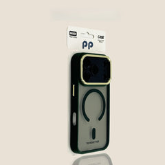 Phone Case - Transparent Premium Protective Case with Magnetic Attachment for Iphone 17 Pro Max Metal Lens