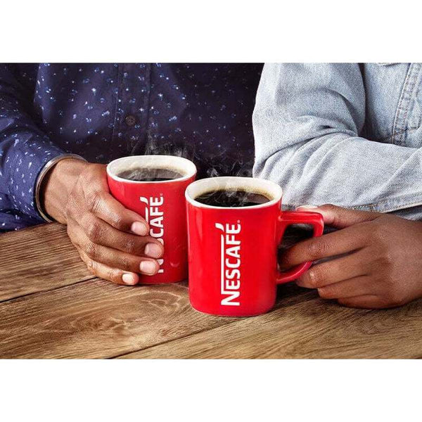 Nescafé Iconic Stylish Modern Red Tea & Coffee Mug | New 2026 Style | 6 Pack