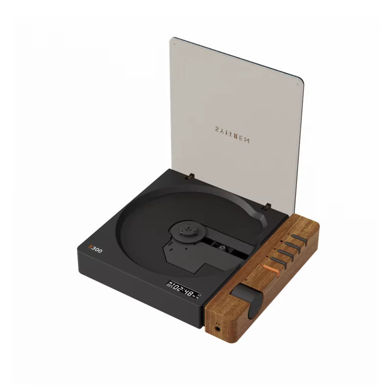 HIFI Portable CD Player Bluetooth 5.3 Digital Optical Output Audiophile Audio Player Built-In 2000Mah High Capacity Battery
