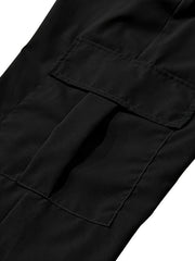 Men's Three-pc Cargo Pants, Solid Color Multi-Pocket Casual Outdoor Sports Trousers, Suitable for Spring, Summer, and Autumn
