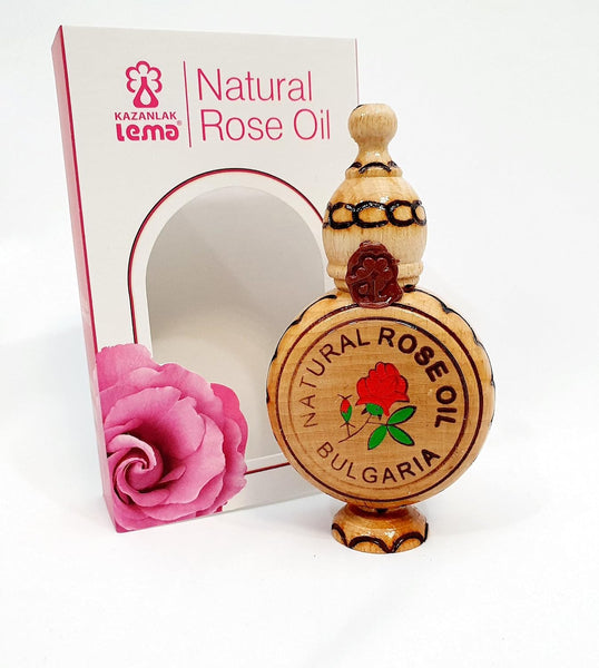 Otto 100% Pure and Natural Essential Rose Oil 1.0 Ml Undiluted - LEMA