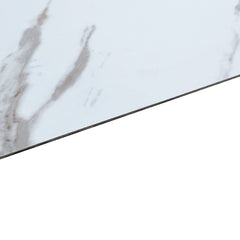 5m² 24pcs PVC Marble Effect Peel and Stick Flooring Planks Flooring Stickers Silent Tile Floorboard Self-adhesive Floor Tiles 2mm Thick Wear-resistant Layer 0.07mm, Waterproof Plank Wall Plank Simulated for Bedroom Kitchen Living Room 18 X 18 Inch 5m²