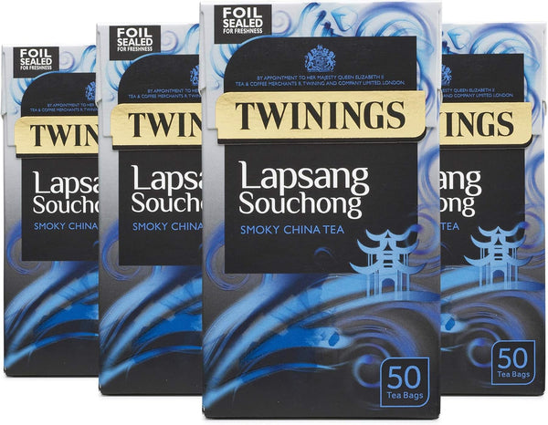 Twinings Spicy Chai Tea Warming & Aromatic Black Tea Spices of Cinnamon, Clove & Ginger with Assam Tea Base, 40 Biodegradable Tea Bags