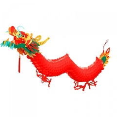 3D Chinese New Year Dragon Decorations | Plastic Hanging Animal Garland for Lunar New Year, Chinese Spring Festival, Christmas, School Party Events, Valentine'S Day, and New Year Gifts