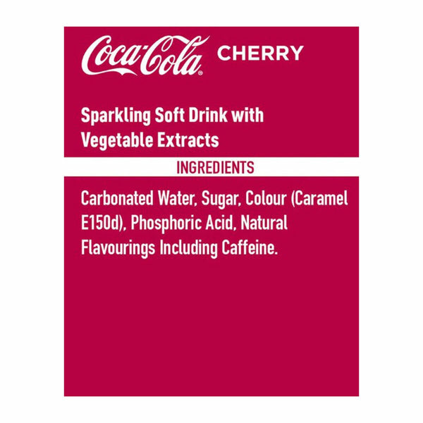Coca Cola Cherry PMP £1.79, 12 X 500Ml