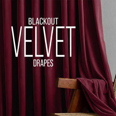 2pc Luxury Velvet Curtain Panels with Free Matching Velvet Cushion Cover – Thermal Insulated Grommet Top Drapes, Energy Saving Curtain Panels for Bedroom & Living Room Home Decor, Perfect Holiday Gift