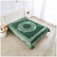 4B - Apollo Greek Throws - Greek Key Pattern Throw Blanket – Soft, Lightweight & Decorative Sofa Throw – Elegant Design for Bedroom, Couch & Living Room Decor